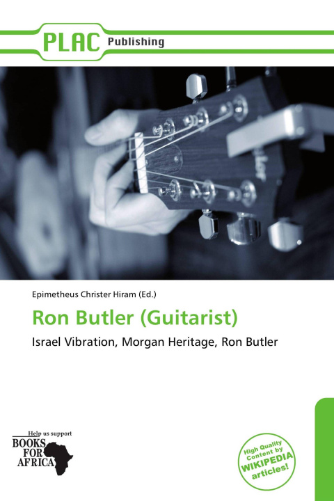 Boek Ron Butler (Guitarist) 