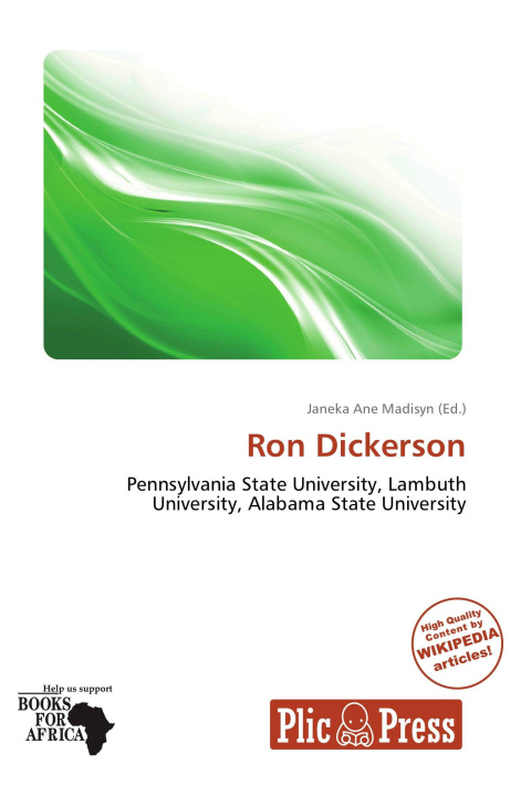 Könyv Ron Dickerson 