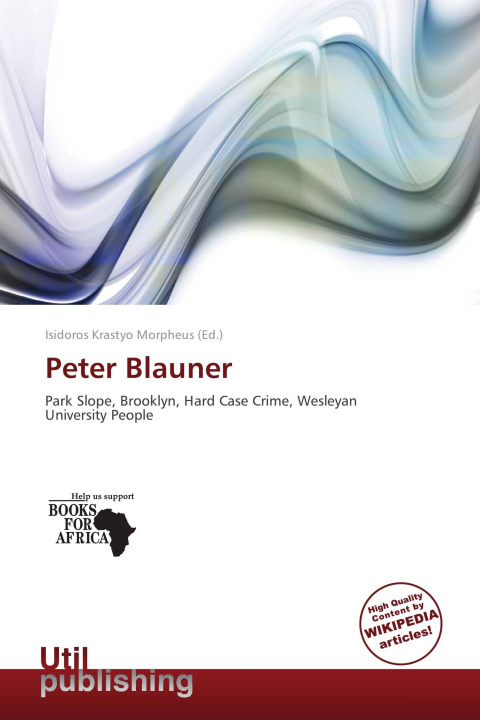Książka Peter Blauner 