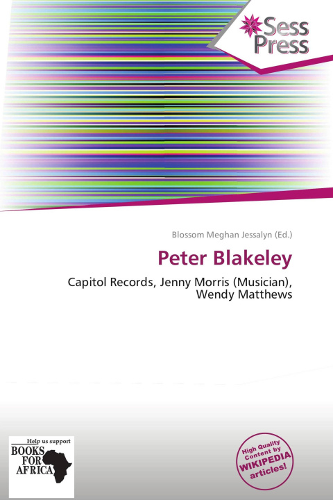 Książka Peter Blakeley 