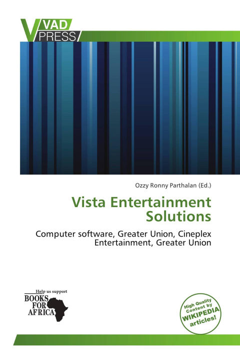 Книга Vista Entertainment Solutions 
