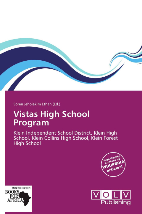 Kniha Vistas High School Program 