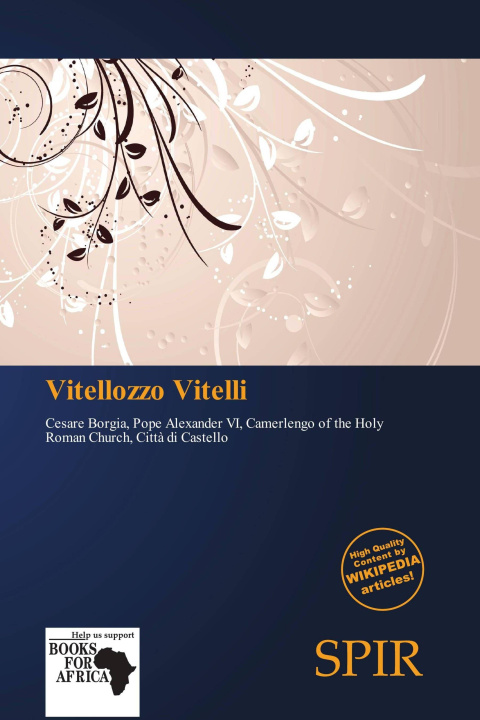 Книга Vitellozzo Vitelli 
