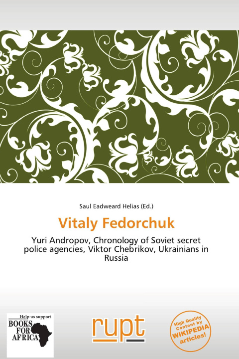 Könyv Vitaly Fedorchuk 