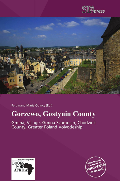 Книга Gorzewo, Gostynin County 