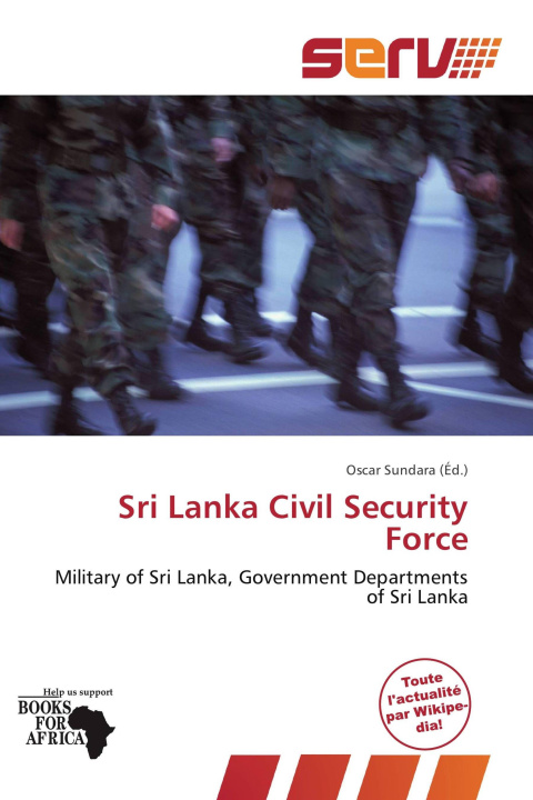 Kniha Sri Lanka Civil Security Force 