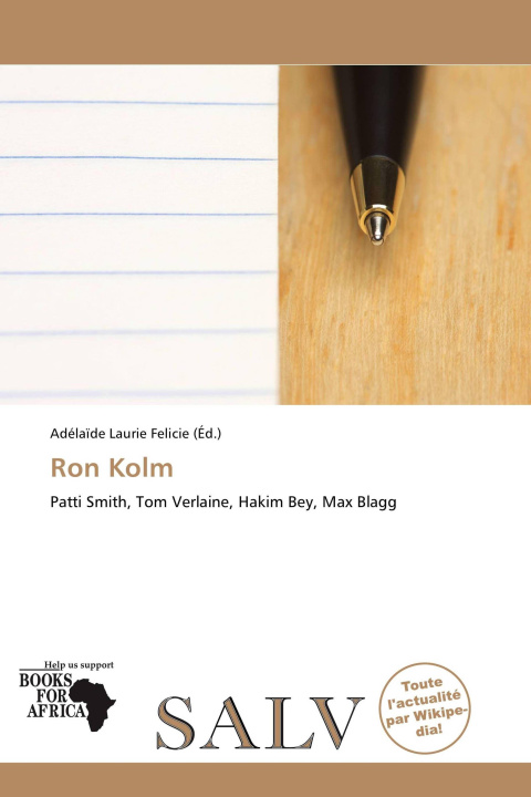 Buch Ron Kolm 