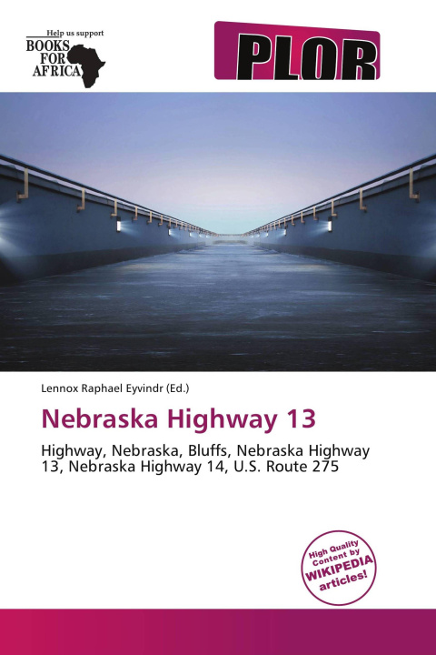 Carte Nebraska Highway 13 