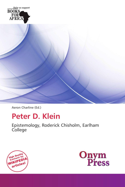 Libro Peter D. Klein 