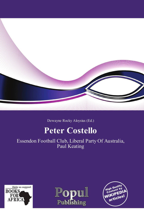 Książka Peter Costello 