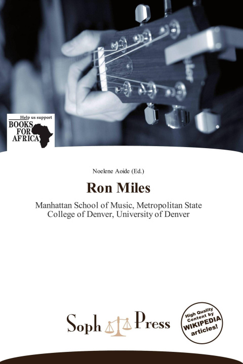 Libro Ron Miles 