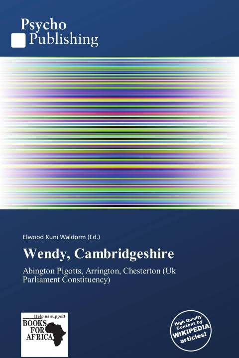 Könyv Wendy, Cambridgeshire 