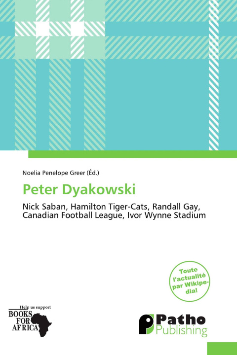 Kniha Peter Dyakowski 