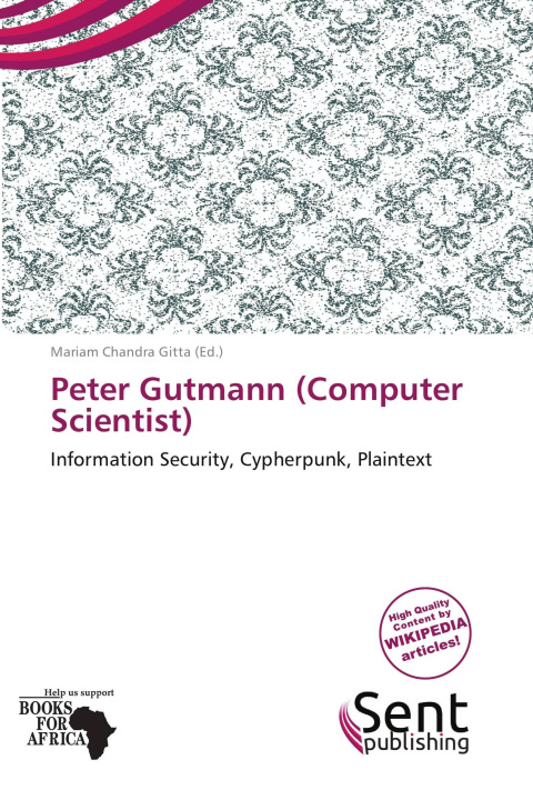 Kniha Peter Gutmann (Computer Scientist) 