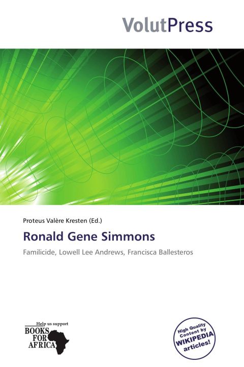 Книга Ronald Gene Simmons 