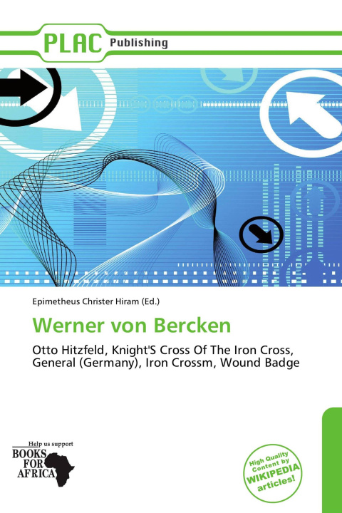 Книга Werner von Bercken 