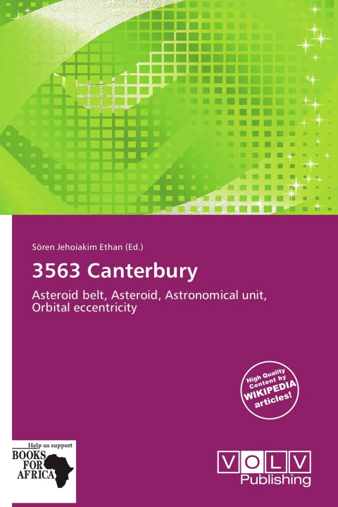 Carte 3563 Canterbury 