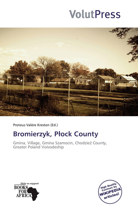 Könyv Bromierzyk, P¿ock County 