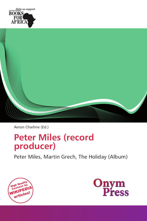 Buch Peter Miles (record producer) 