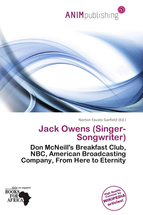 Könyv Jack Owens (Singer-Songwriter) 