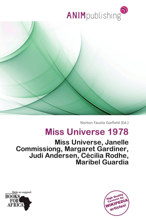 Carte Miss Universe 1978 
