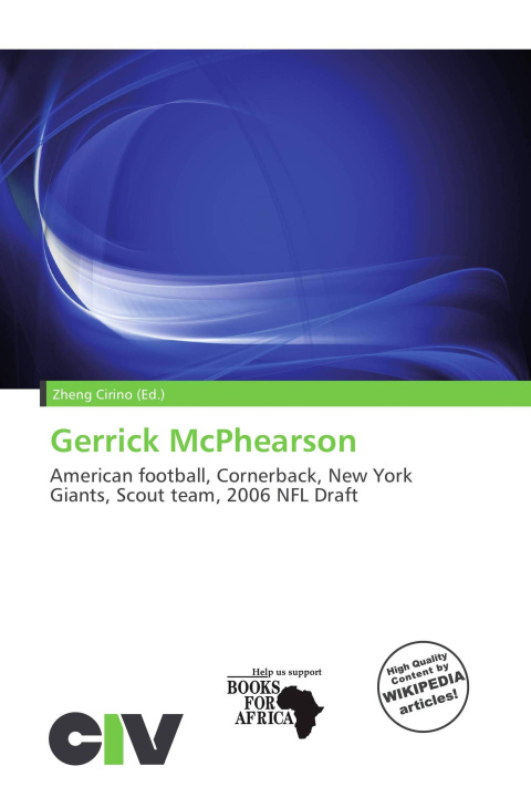 Book Gerrick McPhearson 