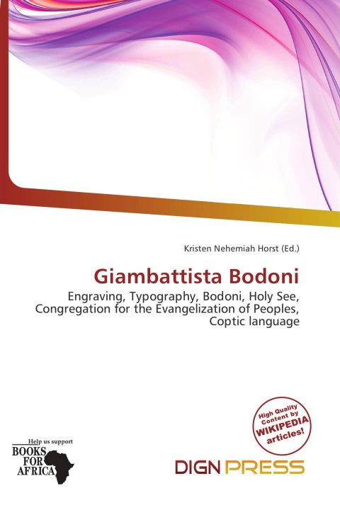 Buch Giambattista Bodoni 