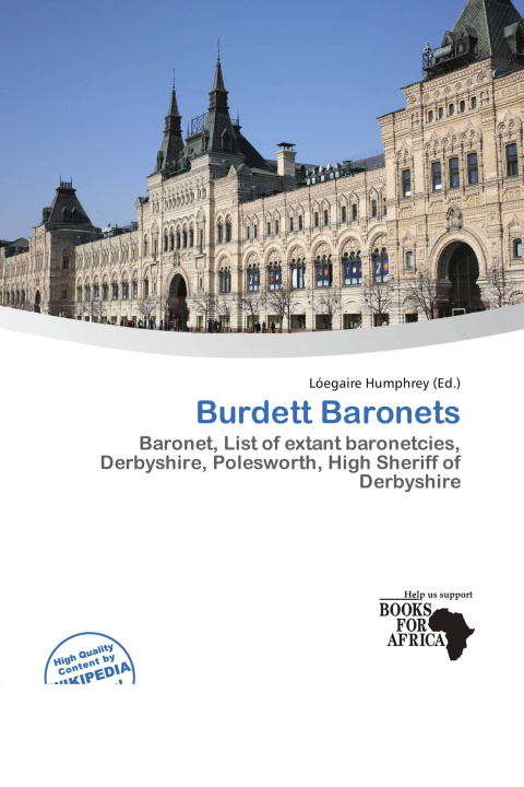 Книга Burdett Baronets 