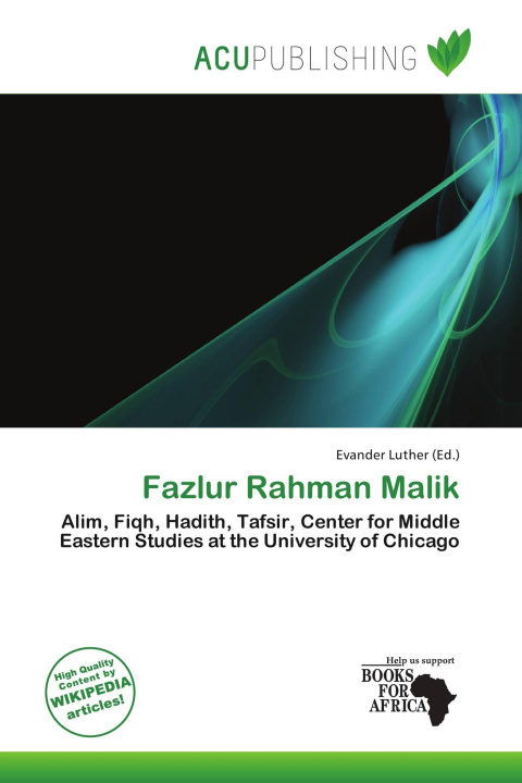 Könyv Fazlur Rahman Malik 