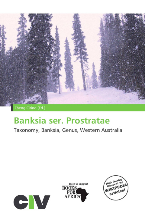 Könyv Banksia ser. Prostratae 