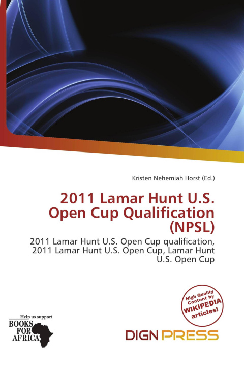 Knjiga 2011 Lamar Hunt U.S. Open Cup Qualification (NPSL) 