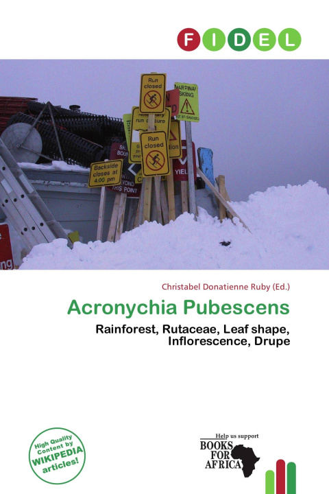 Carte Acronychia Pubescens 