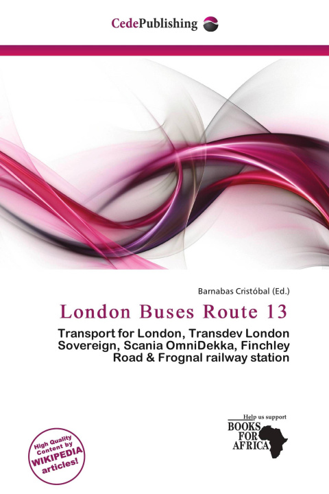 Книга London Buses Route 13 