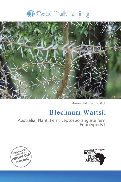 Книга Blechnum Wattsii 