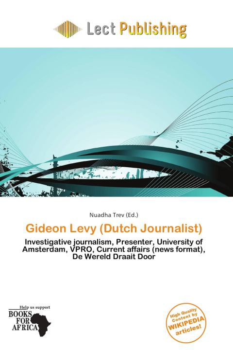 Książka Gideon Levy (Dutch Journalist) 