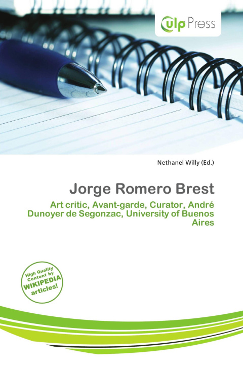 Książka Jorge Romero Brest 