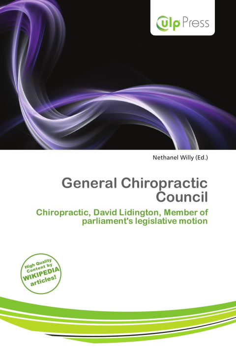 Könyv General Chiropractic Council 