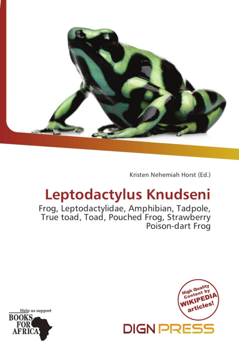Carte Leptodactylus Knudseni 