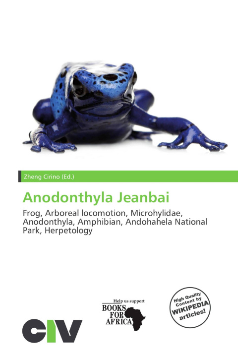 Carte Anodonthyla Jeanbai 