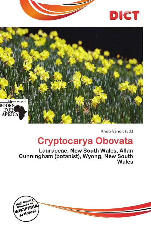 Carte Cryptocarya Obovata 