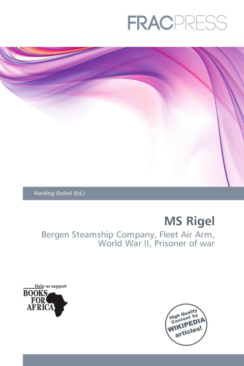 Boek MS Rigel 