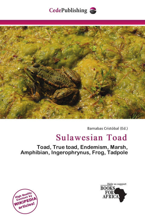 Book Sulawesian Toad 