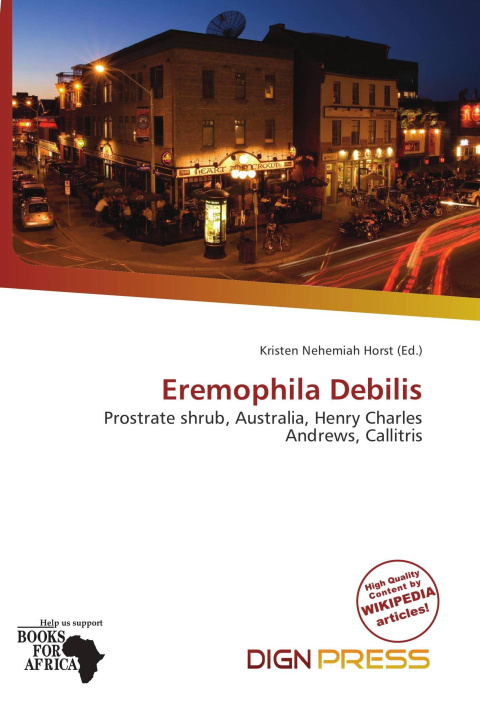 Książka Eremophila Debilis 
