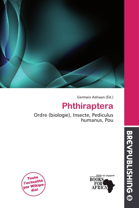 Libro Phthiraptera 