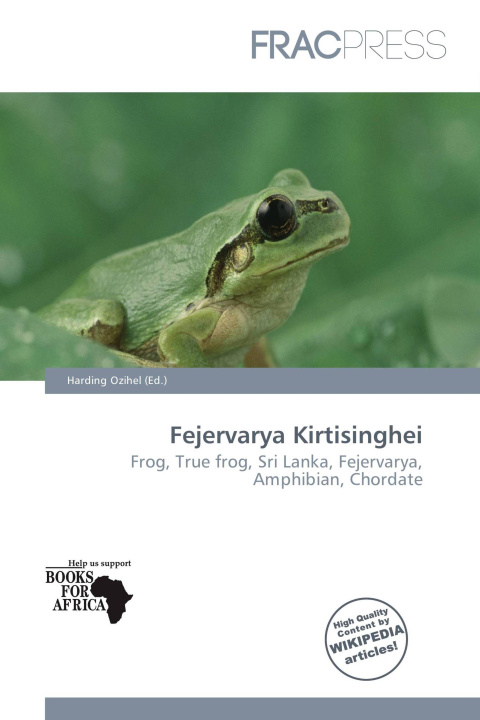 Книга Fejervarya Kirtisinghei 