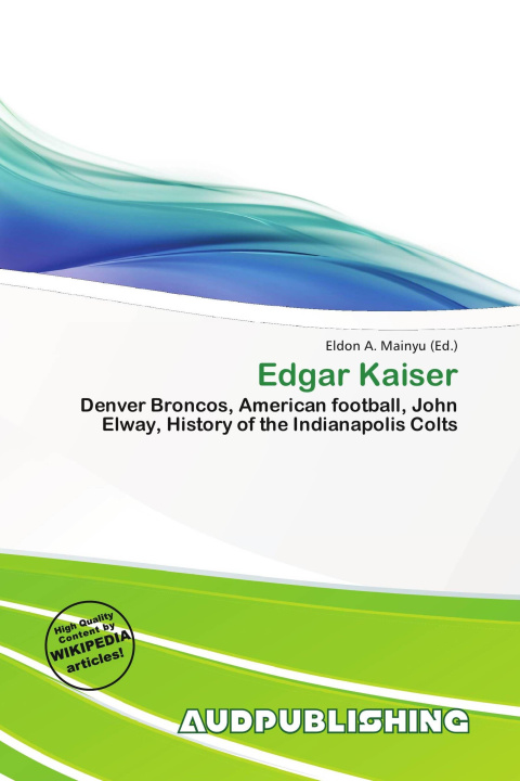 Knjiga Edgar Kaiser 