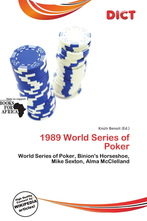 Livro 1989 World Series of Poker 