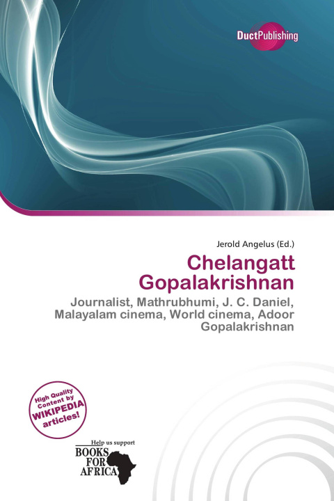 Livro Chelangatt Gopalakrishnan 