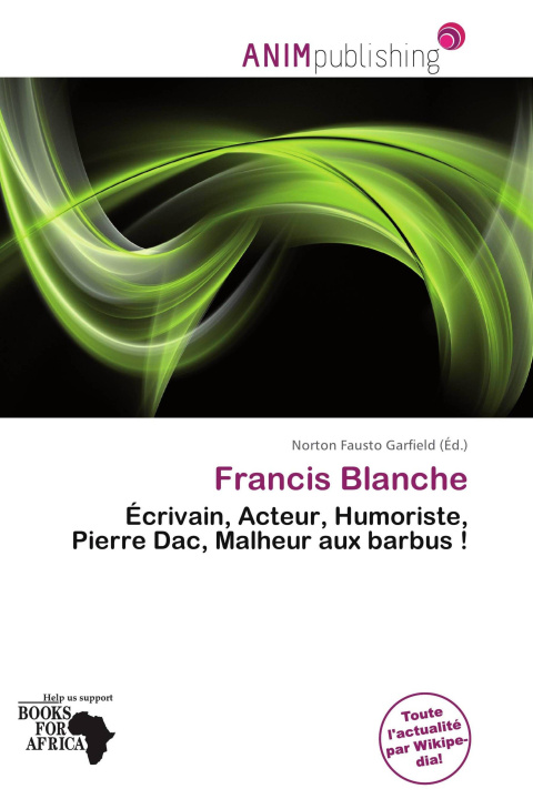 Libro Francis Blanche 