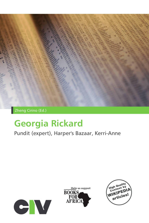Книга Georgia Rickard 